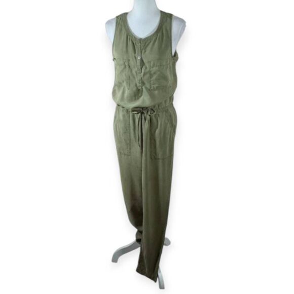 SANCTUARY HAZEL ARMY GREEN JUMPSUIT SZ.S EUC. - Picture 3 of 8
